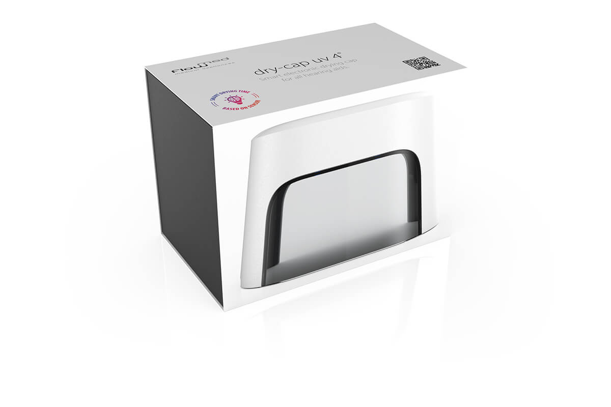 Dry Cap UV 4 - Drying Box for Rechargeable Hearing Aids
