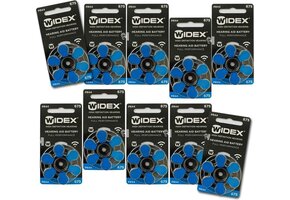 Widex 675 (PR44) blau Hörgerätebatterie