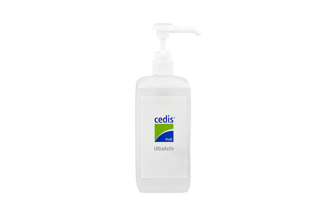Cedis Ultra Active Cleaning & Disinfecting Solution for Ultrasonic Cleaners – 500ml with Dosing Pump