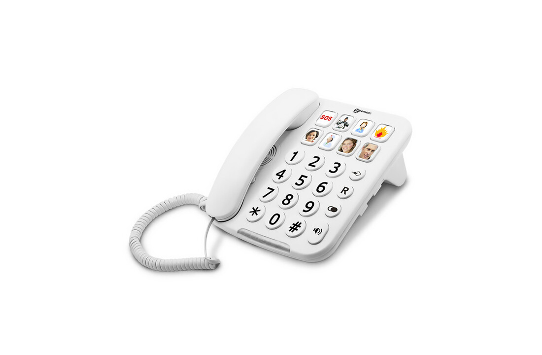 Geemarc Photophone 110 Seniorentelefon mit Fototasten