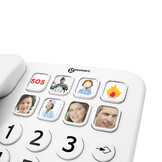 Geemarc Photophone 110 corded phone with photo buttons