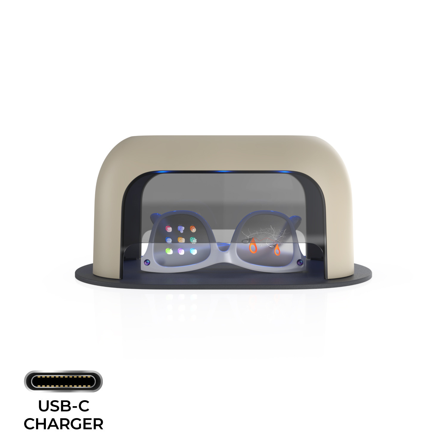 Dry-Glasses UV® Smart Dry Box – intelligente UV-Trockenbox für Brillen und Hörgeräte