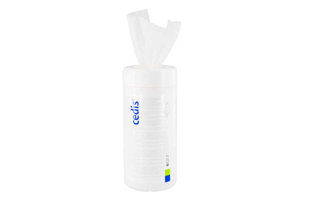 Cedis EC 2.7 wipes for hearingaids