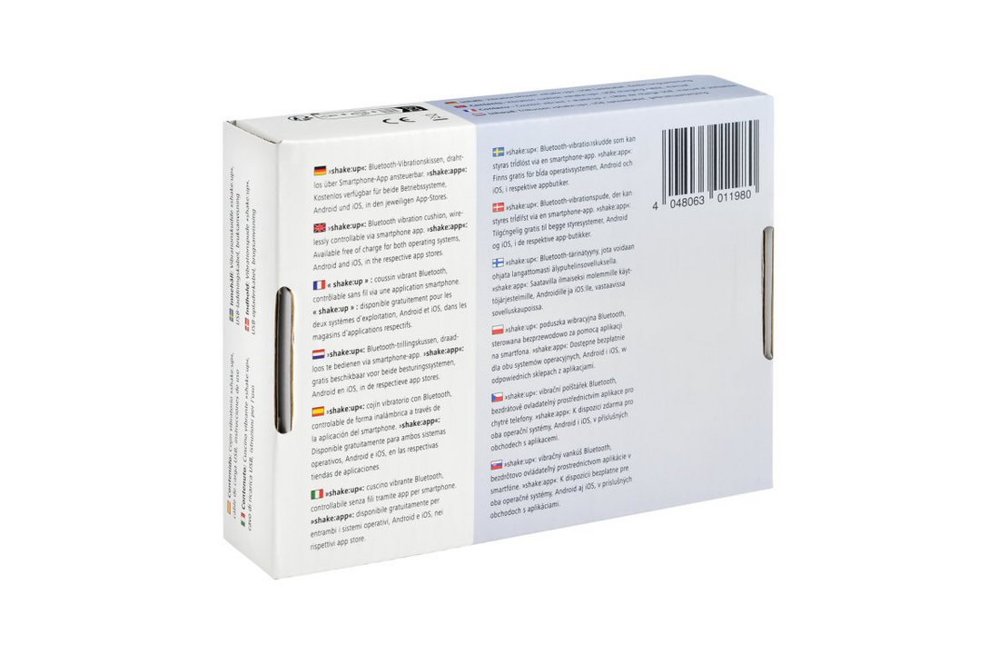 Shake-Up Pro draadloze Bluetooth trilwekker – krachtige vibratieschijf voor smartphone