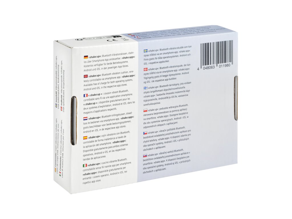 Shake-Up Pro kabelloser Bluetooth Vibrationswecker – starke Vibrationsscheibe für Smartphones