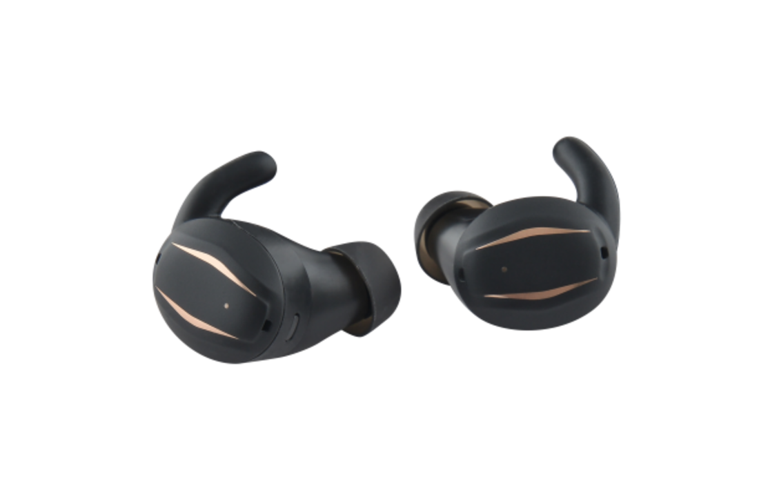 EarisMAX Buds Bluetooth earbuds with personal hearing profile, noise cancelling and Auracast