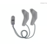 Ear Gear Cochlear Implant M1 Corded beschermhoesjes met veiligheidskoord en kledingclip