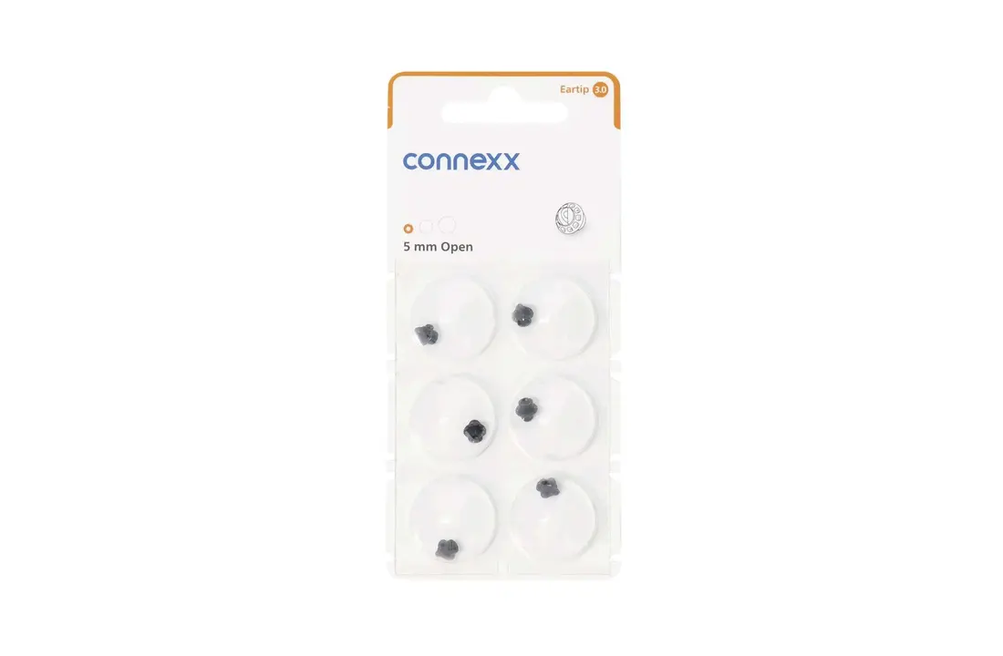Signia / Connexx EarTip 3.0 Open 5 mm – Schirmchen für Hörgeräte – 10993678