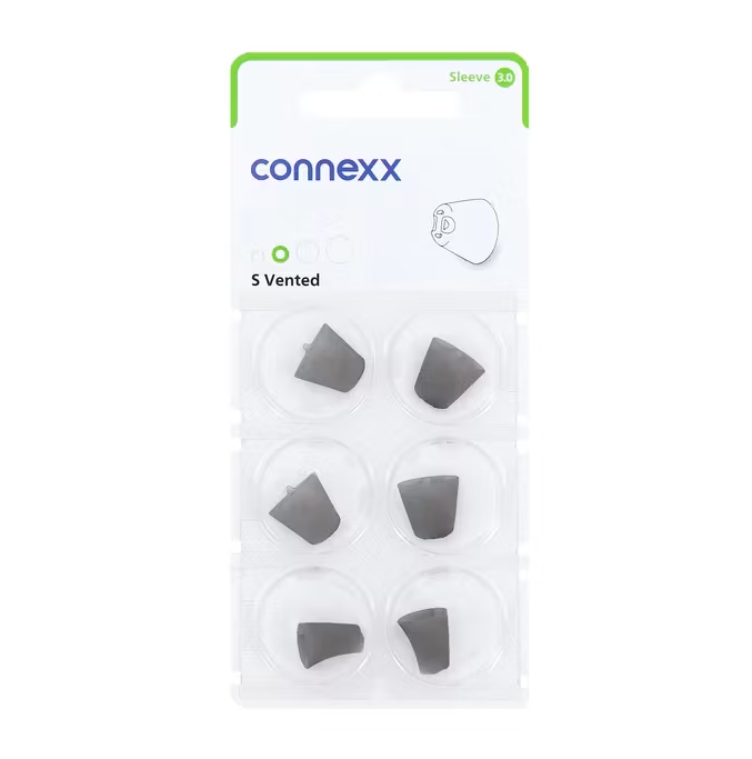 Signia / Connexx Sleeve 3.0 Vented S – für miniReceiver 3.0 Hörer – 10992864