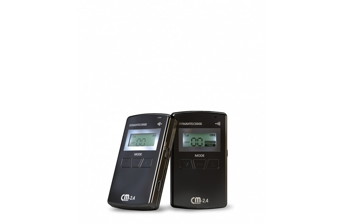 Humantechnik CM-2.4 Set – wireless communication system with transmitter and receiver