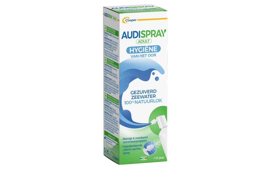 Audispray Adult 50 ml – ear spray for regular ear hygiene from age 12