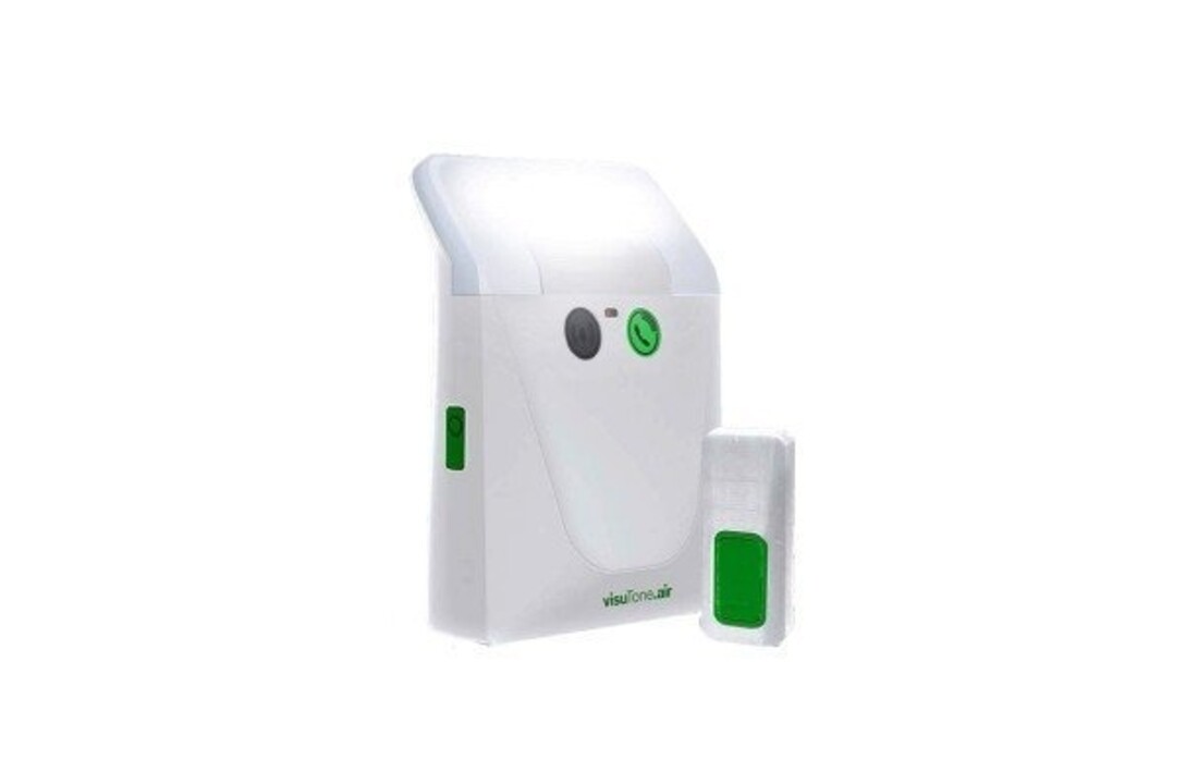 Humantechnik visuTone.air Türklingelset mit Lichtblitzen und einstellbarem Klingelton