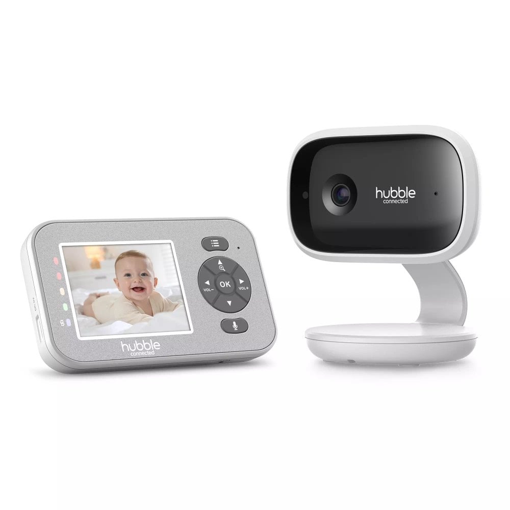 Hubble Nursery Explore 2.8 HB320 videobabyfoon met nachtzicht en terugspreekfunctie