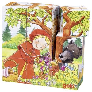 Goki Blokkenpuzzel - Sprookjes