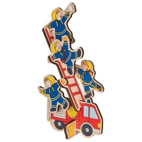 Goki Bouwpuzzel - Brandweer