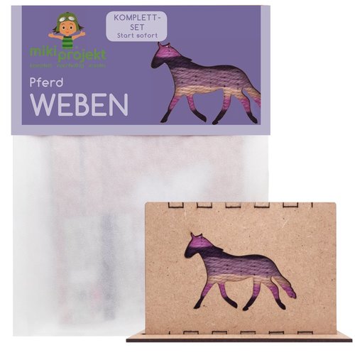 Mikiprojekt Knutselpakket paardenweefsel Mikiprojekt Knutselpakket paardenweefsel