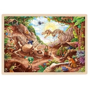 Goki Legpuzzel XL - Dinosaurus opgraving