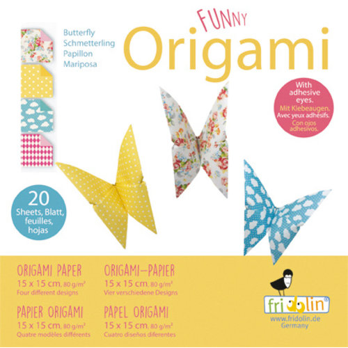 Fridolin Origami Vlinder Fridolin Origami Vlinder