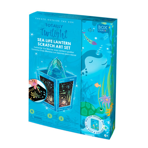 Box CanDIY Knutselset lantaarn maken - Totally twilight (Sea life)