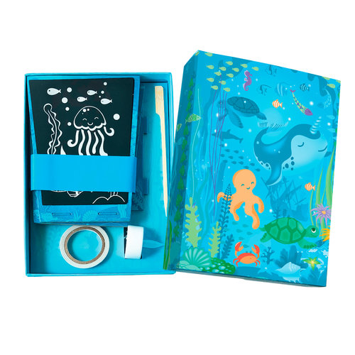 Box CanDIY Knutselset lantaarn maken - Totally twilight (Sea life)