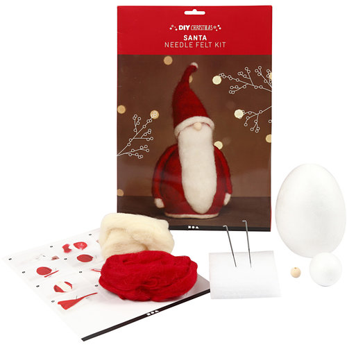 Creativ Company Creative kit - Kerstman naaltvilten