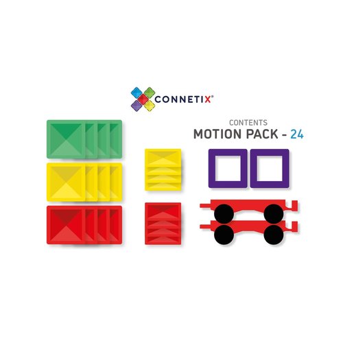 Connetix Rainbow Motion pack - 24-delig