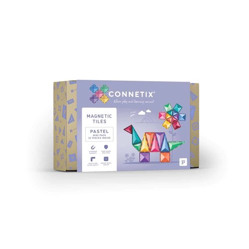 Connetix Pastel Mini Pack - 32 delig