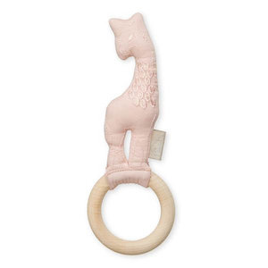 Cam Cam Copenhagen Rammelaar - Giraffe - Blossom pink