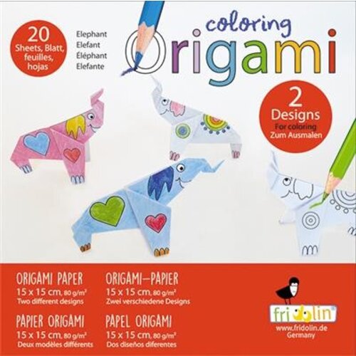 Frog Kids Origami Kit Fridolin New