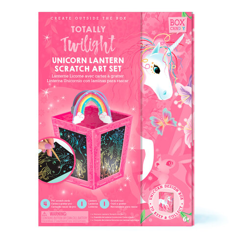 Box CanDIY Knutselset lantaarn maken - Totally twilight (Eenhoorn)