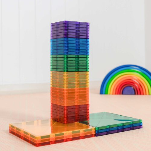 Connetix Rainbow Square Pack - 42 delig