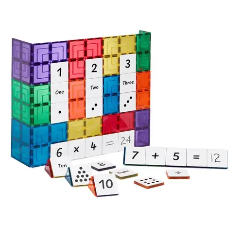 Learn & Grow Toys Europe Numeracy Pack - 40 delig magnetische tegeltoppers