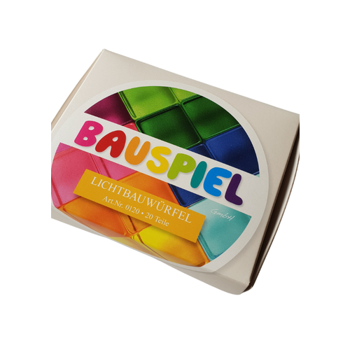 Bauspiel Lucent Cubes - 20 delig