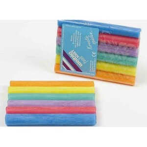 Weible Knet Pastel Kneedwas Rol 6 kleuren