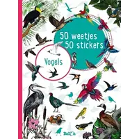 Vogels 50 weetjes - 50 stickers