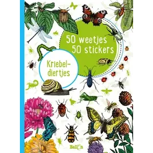 Kriebeldiertjes 50 weetjes - 50 stickers