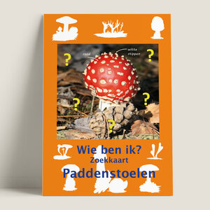 Jasper de Ruiter Wie ben ik? Zoekkaart Paddenstoelen