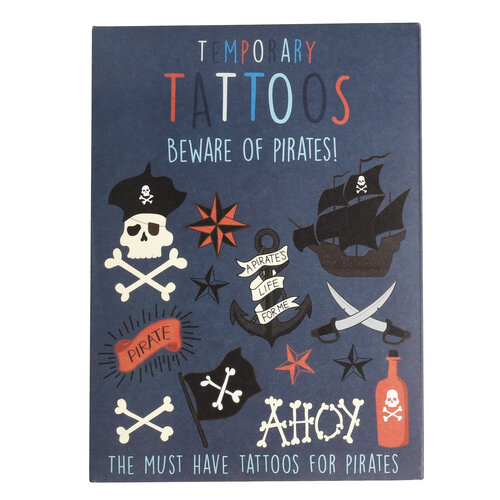 Rex London Kindertatoeages - Beware of the Pirates Rex London Kindertatoeages - Beware of the Pirates