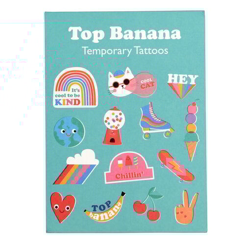 Rex London Kindertatoeages - Top Banana Rex London Kindertatoeages - Top Banana