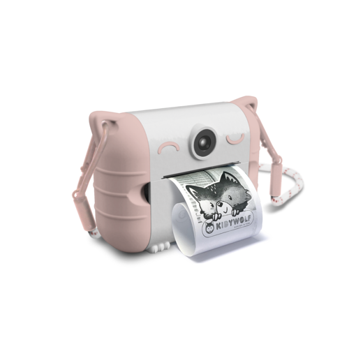 Kidywolf KIDYPRINT Instantprint fotocamera - Roze Kidywolf KIDYPRINT Instantprint fotocamera - Roze