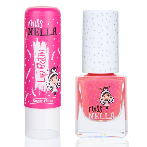 Miss Nella Miss Nella - Duopack Nagellak + XL Lipbalsem Miss Nella Miss Nella - Duopack Nagellak + XL Lipbalsem