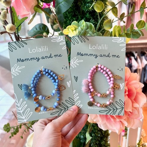 LOLALILI EXCLUSIEF Mommy and me - Set armbandjes