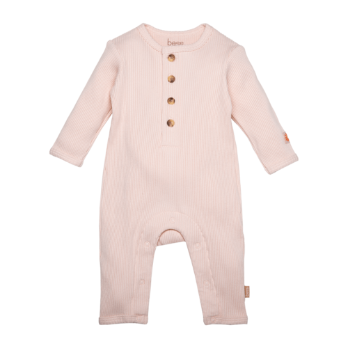 BESS Boxpakje - Roze rib met knoopjes BESS Boxpakje - Roze rib met knoopjes