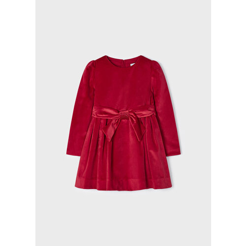 MAYORAL Jurkje - Rood suede met riempje MAYORAL Jurkje - Rood suede met riempje