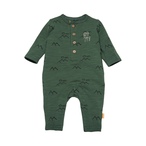 BESS Onesie - Groen met print BESS Onesie - Groen met print