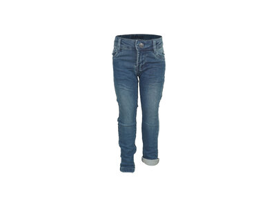 SOMEONE Jeansbroekje - Blauw skinny fit met verstelbare taille