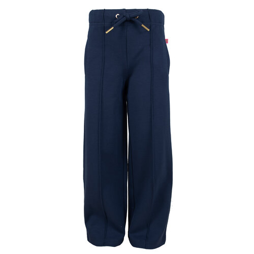 SOMEONE Broek - Navy elastische stof met verstelbare taille SOMEONE Broek - Navy elastische stof met verstelbare taille