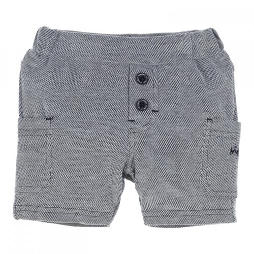 GYMP Short - Navy mix met knoopjes