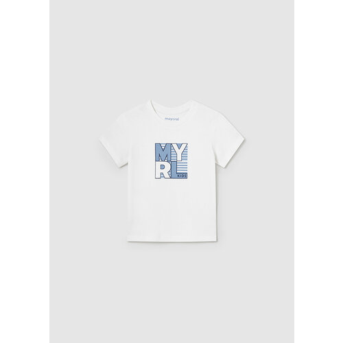 MAYORAL T-shirt - Wit met logo print