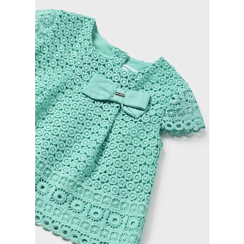 MAYORAL 2-delig setje - Groen met prachtige structuur short en blouse